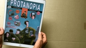 Protanopia - a digital interactive comic created by André Bergs